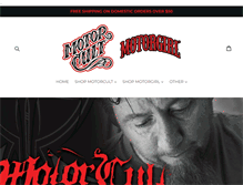 Tablet Screenshot of motorcult.com